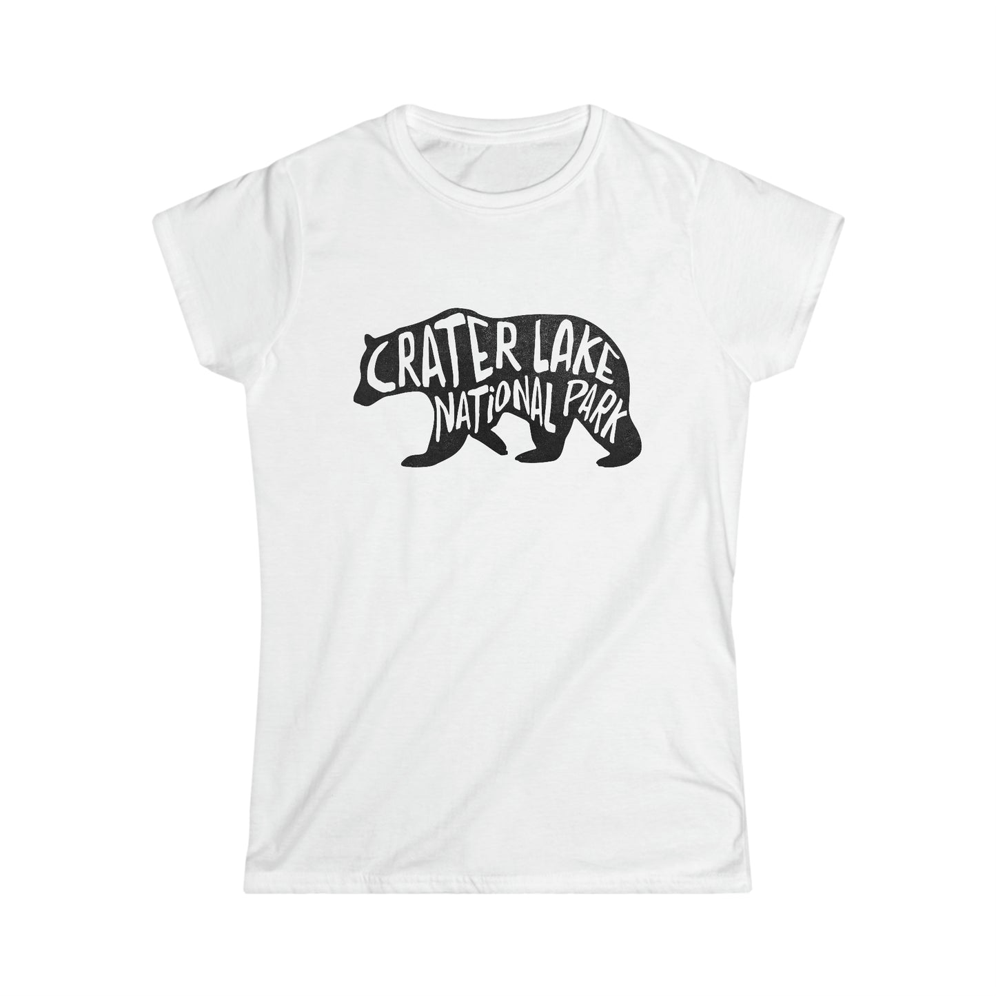 Crater Lake National Park Women's T-Shirt - Black Bear