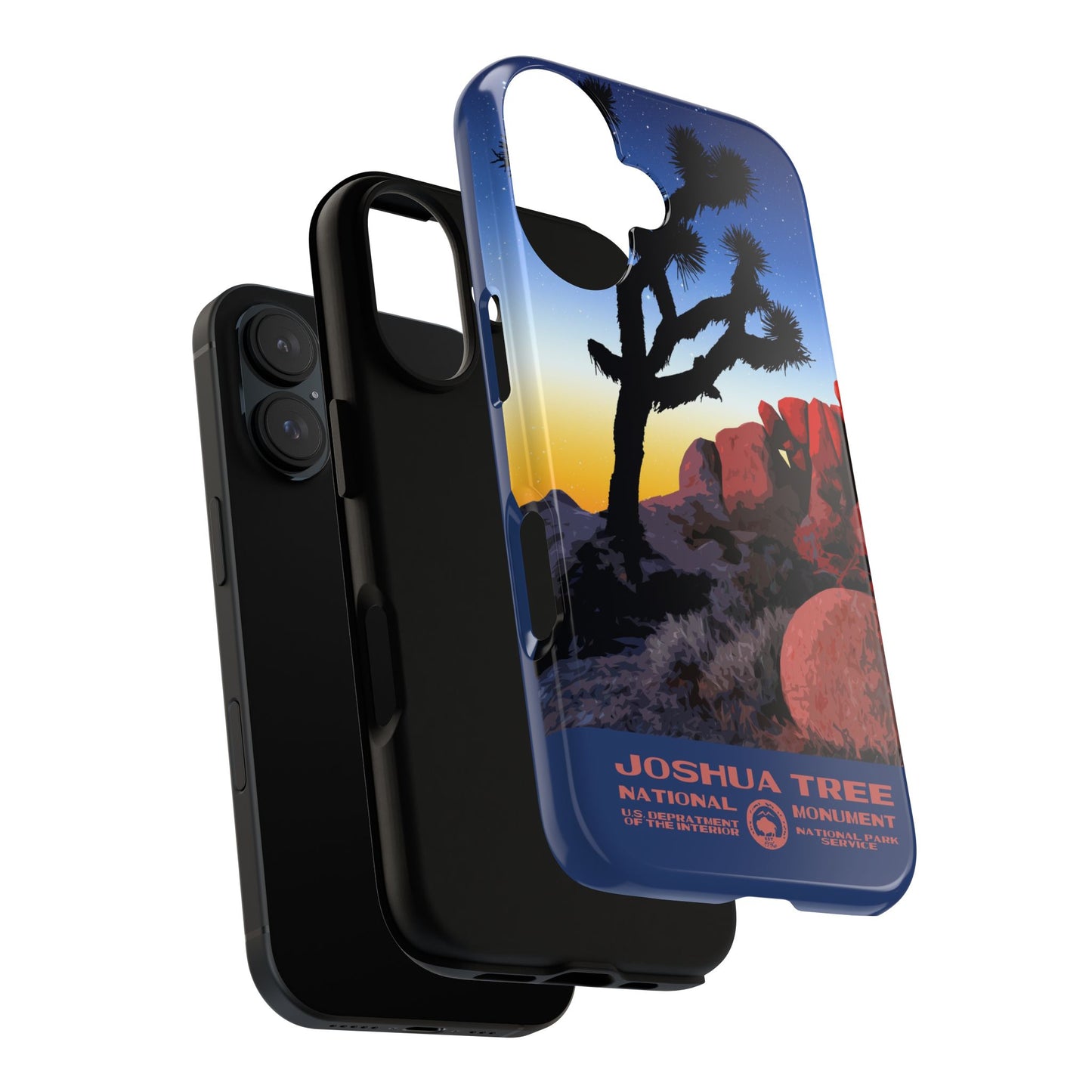 Joshua Tree National Park iPhone Case - Night