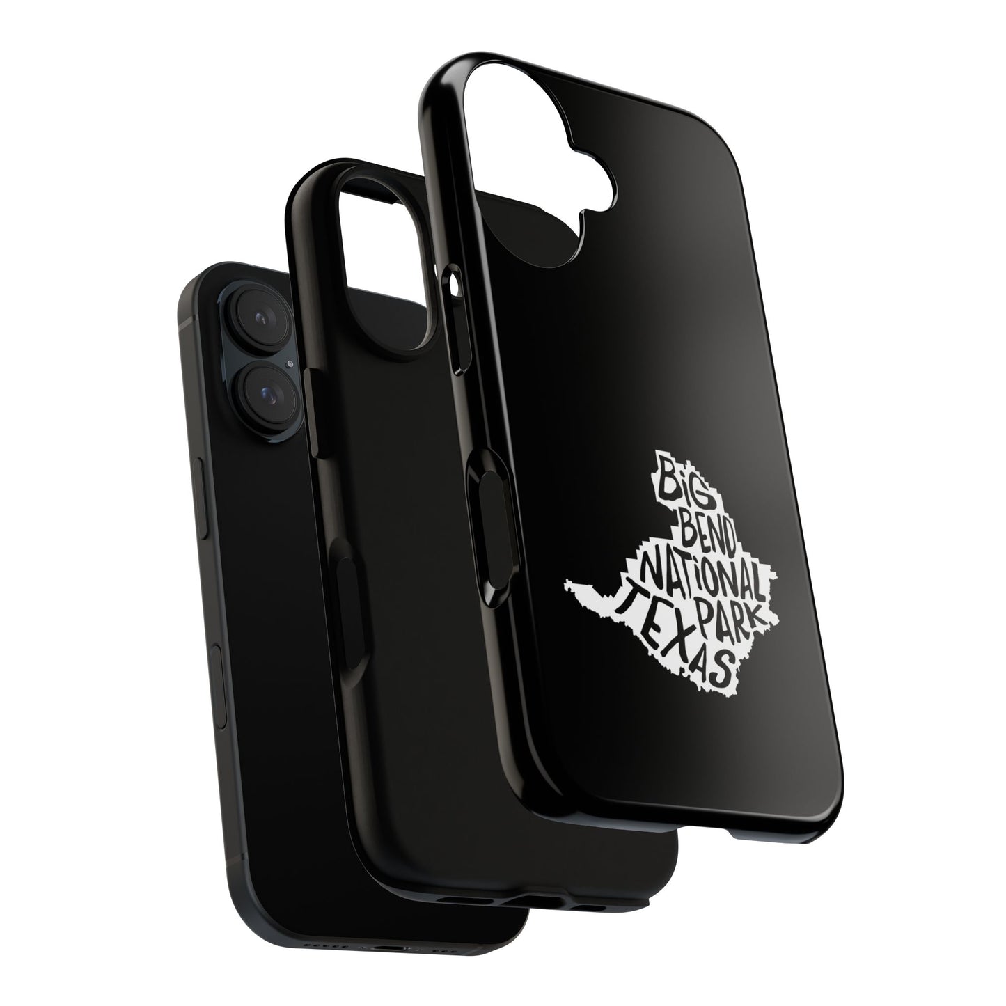Big Bend National Park Phone Case - Map Design