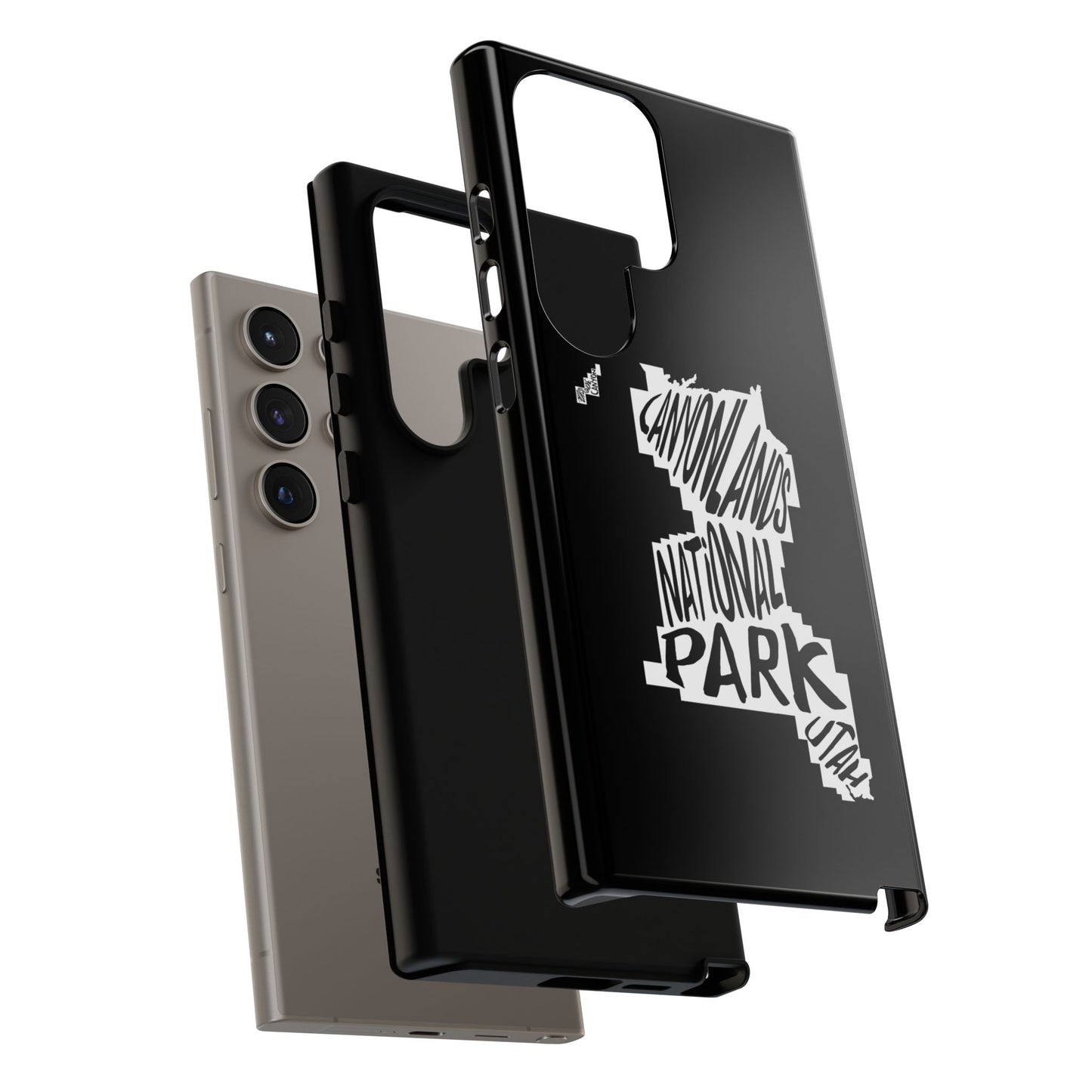 Canyonlands National Park Phone Case - Map Design