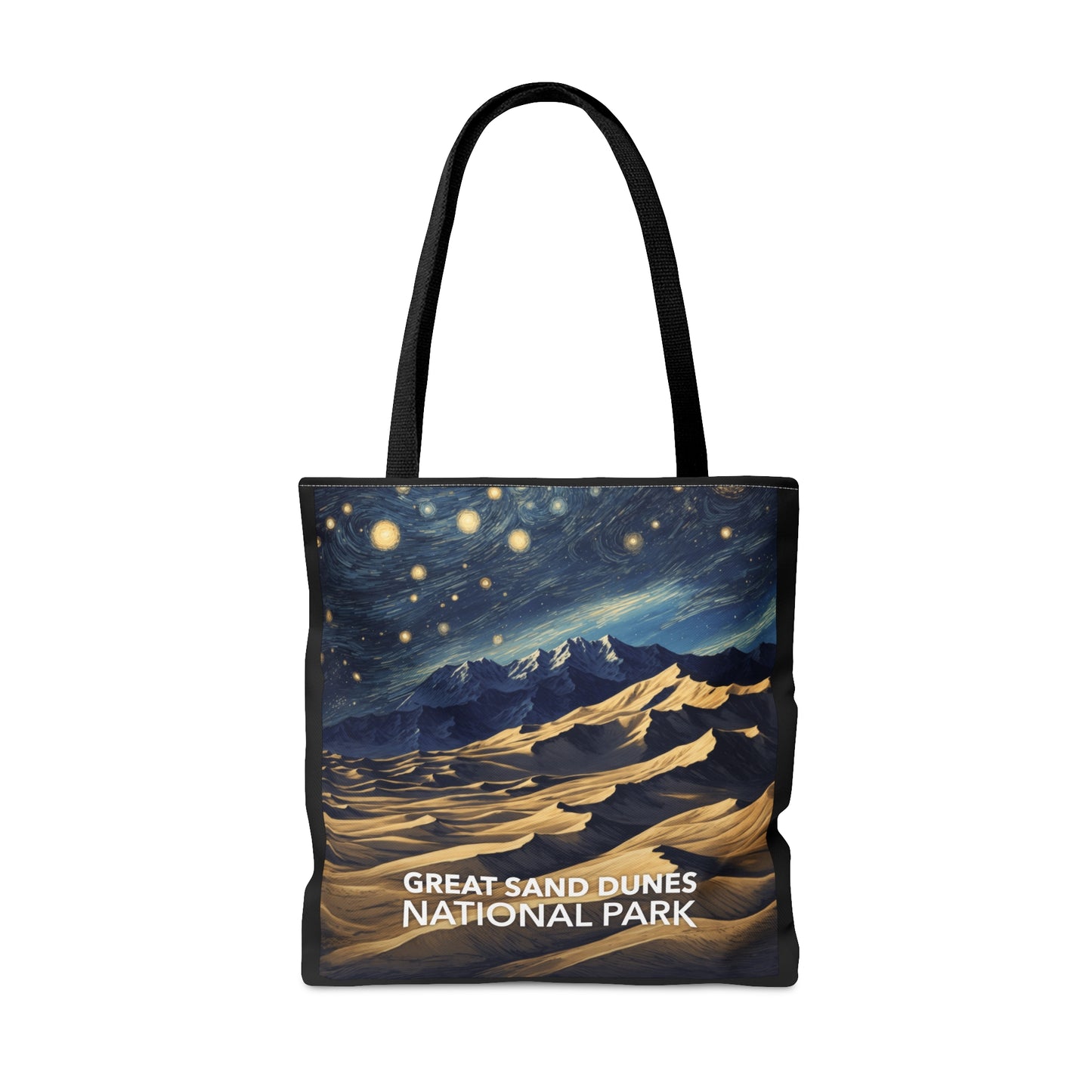 Great Sand Dunes National Park Tote Bag - The Starry Night