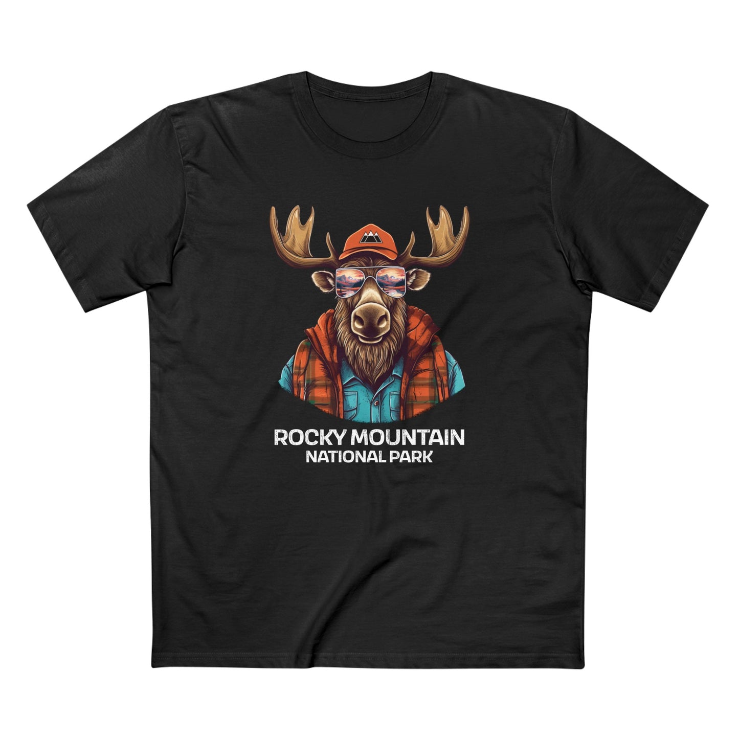 Rocky Mountain National Park T-Shirt - Cool Moose