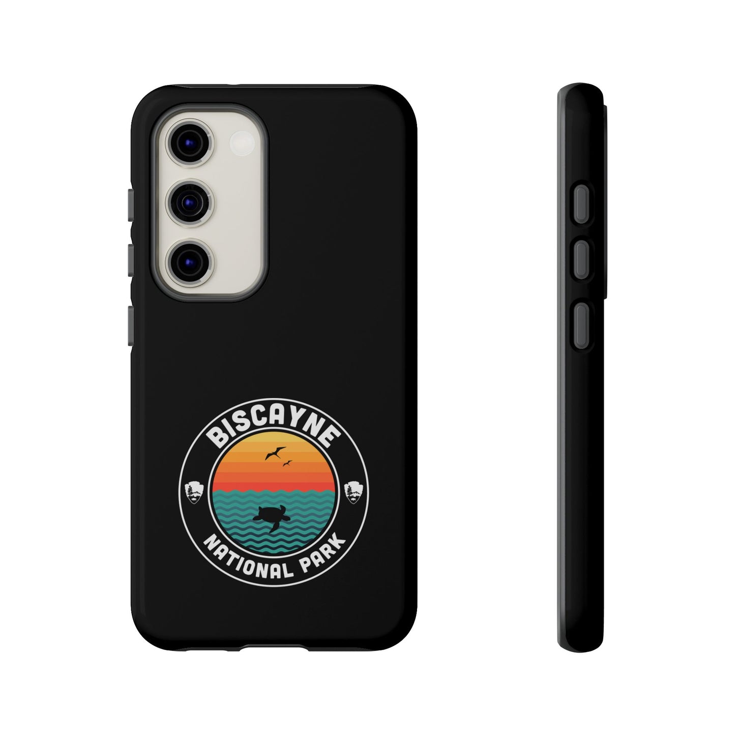 Biscayne National Park Phone Case - Round Emblem Design