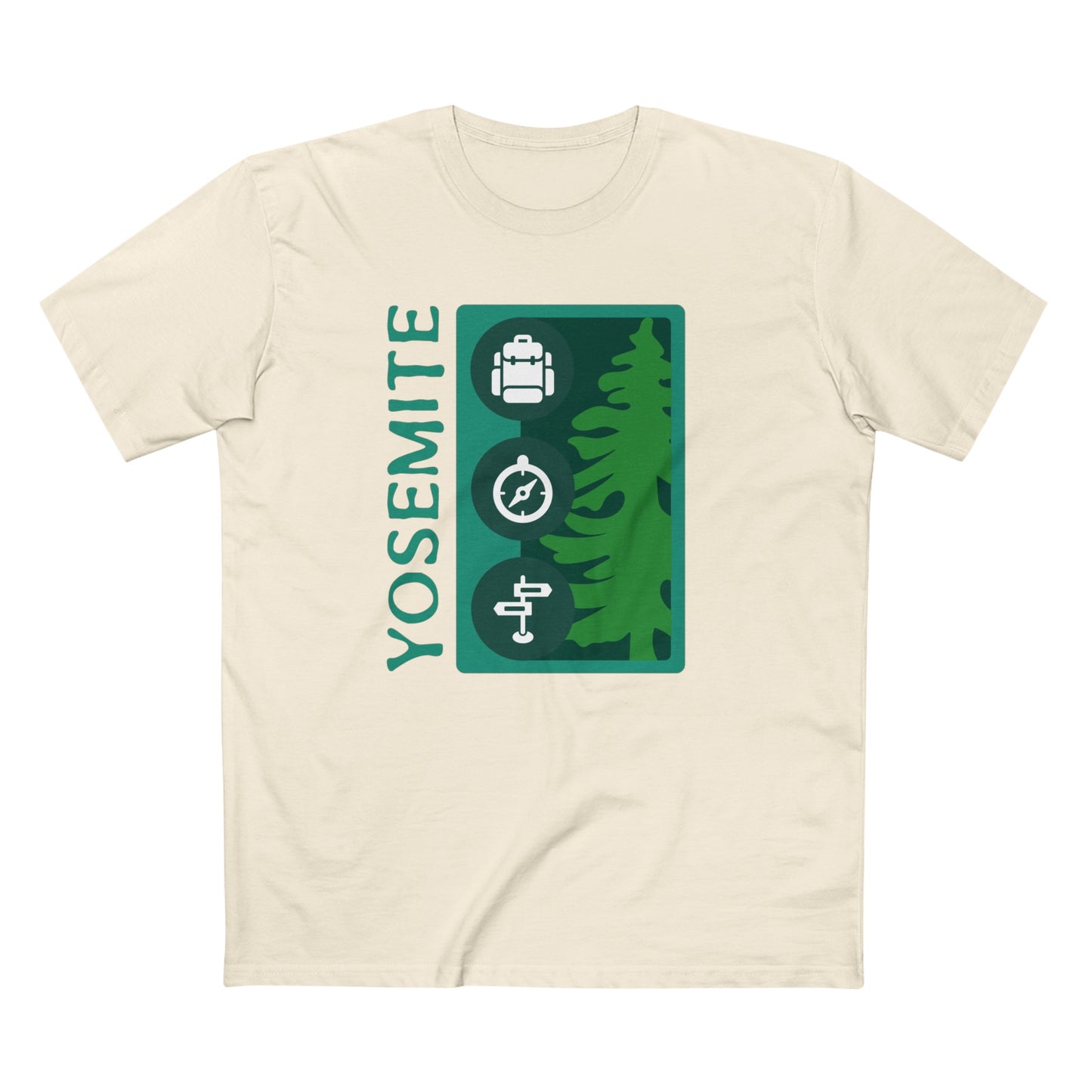 Yosemite National Park T-Shirt Tree Graphic
