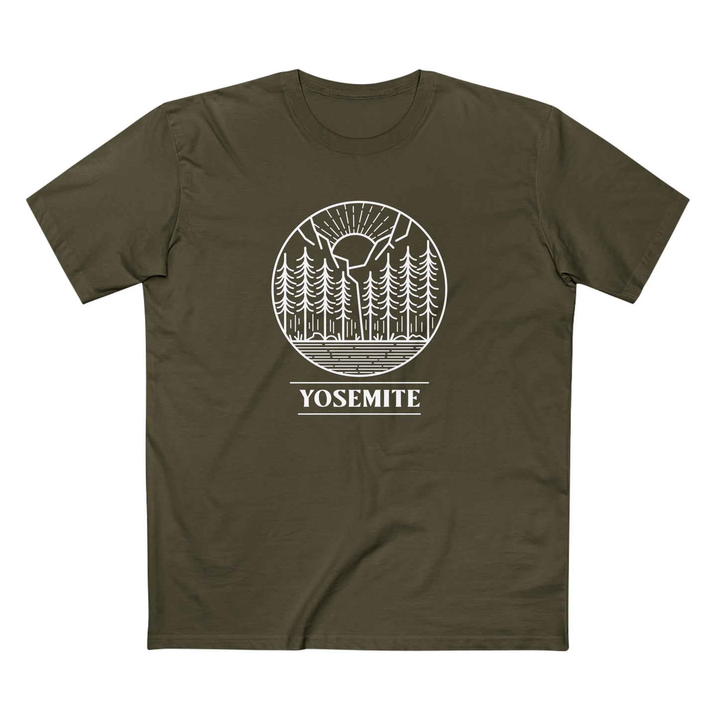Yosemite National Park T-Shirt Sunrise Graphic