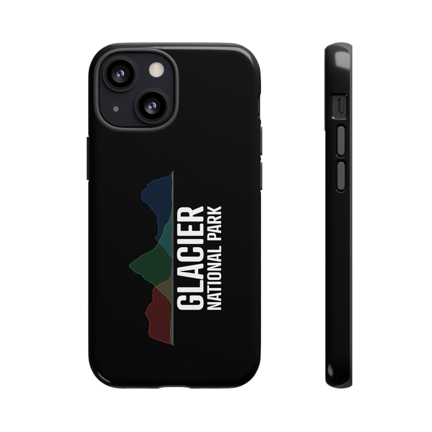 Glacier National Park Phone Case - Histogram Design
