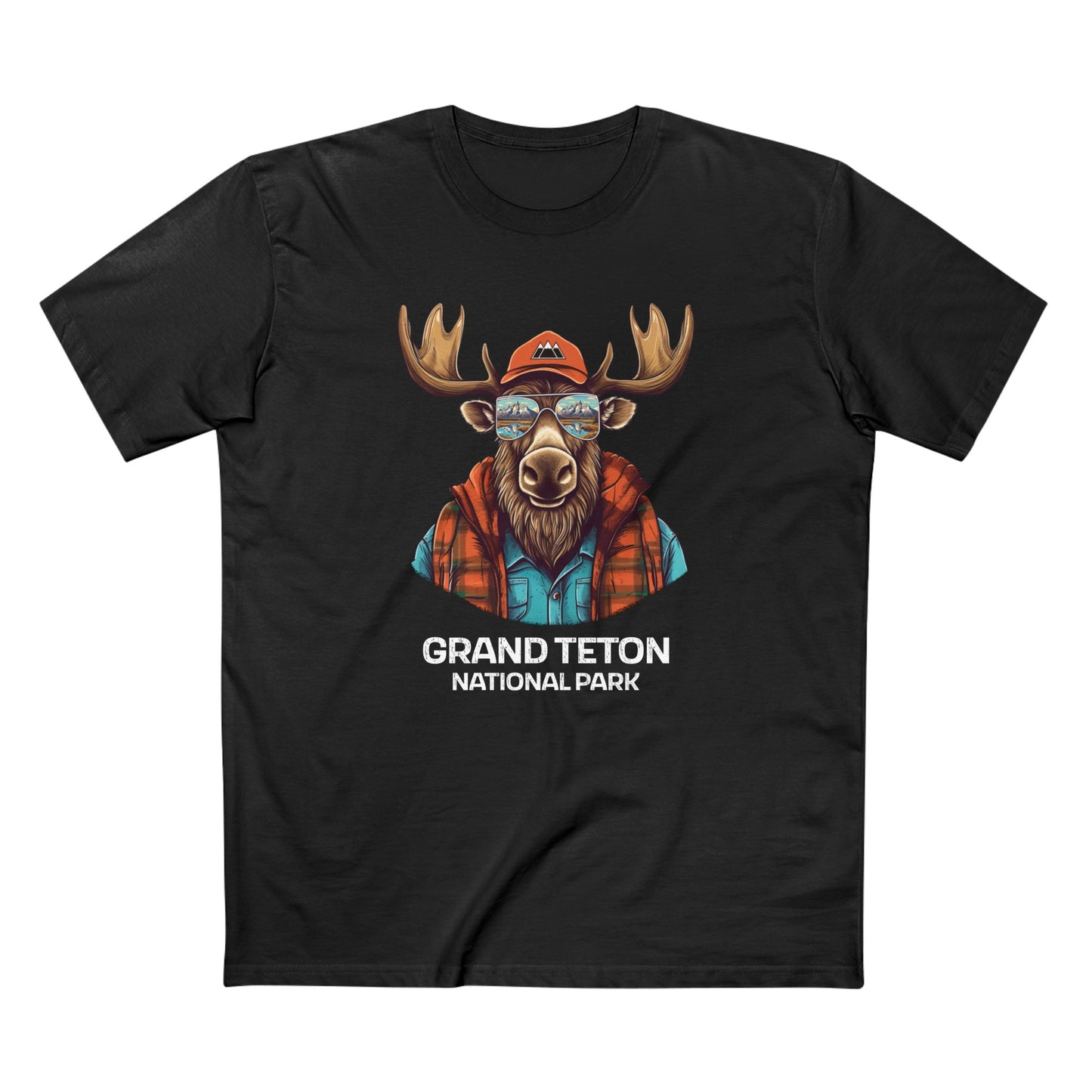 Grand Teton National Park T-Shirt - Cool Moose