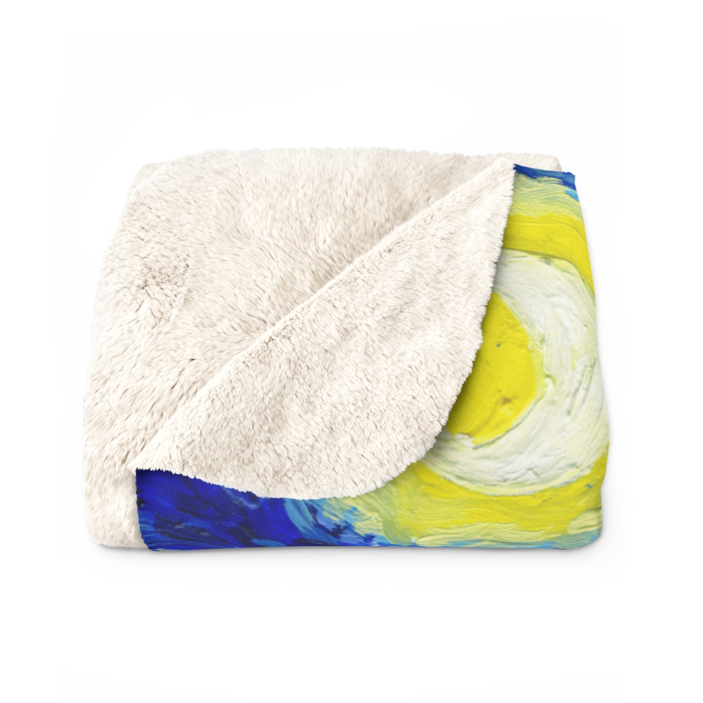 Haleakalā National Park Sherpa Blanket - The Starry Night
