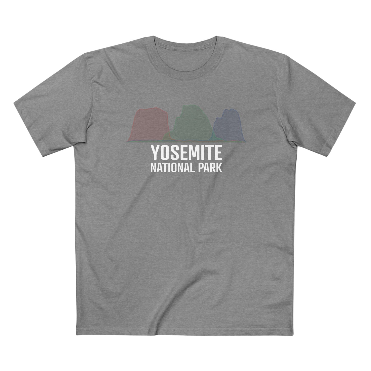Yosemite National Park T-Shirt - Histogram Design