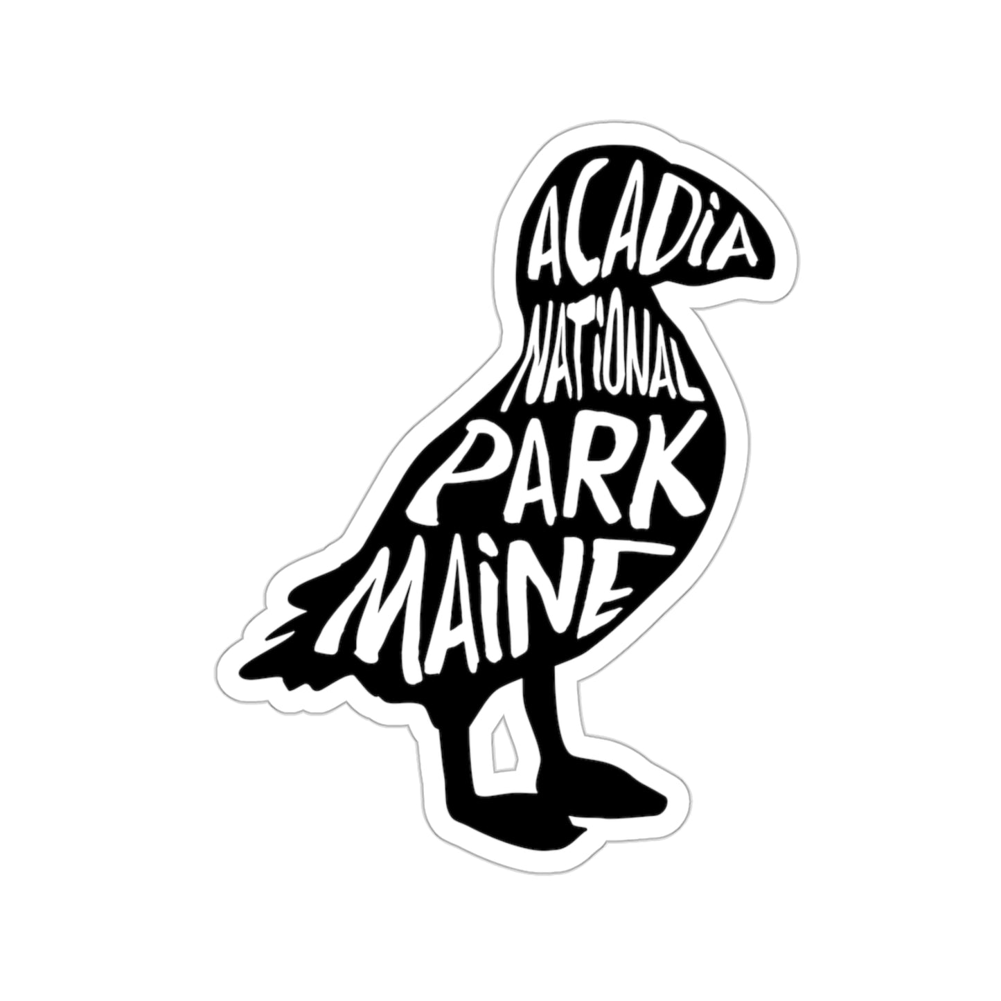 Acadia National Park Sticker - Puffin