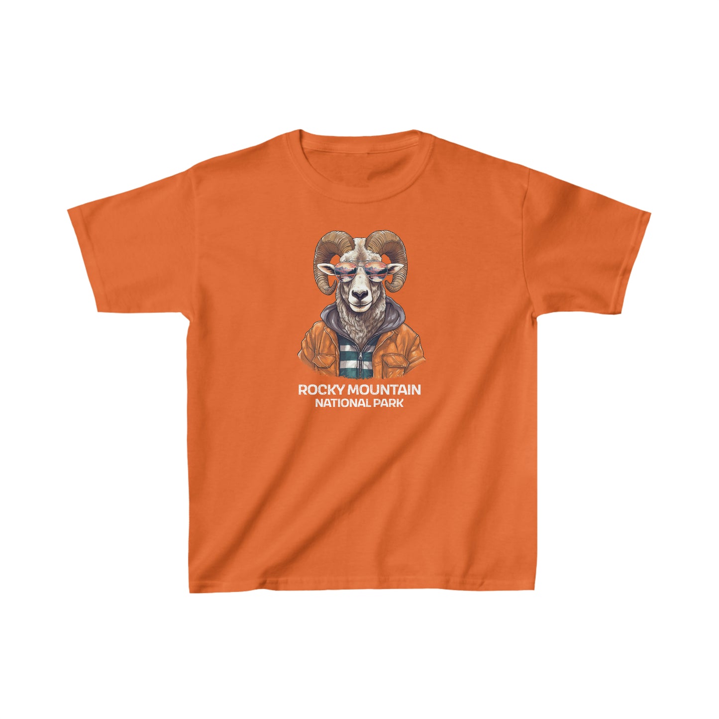 Rocky Mountain National Park Child T-Shirt - Cool Bighorn Sheep