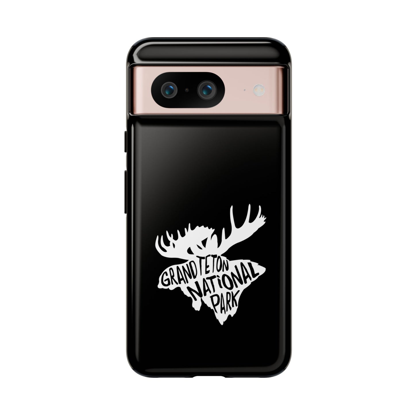 Grand Teton National Park Phone Case - Moose Design