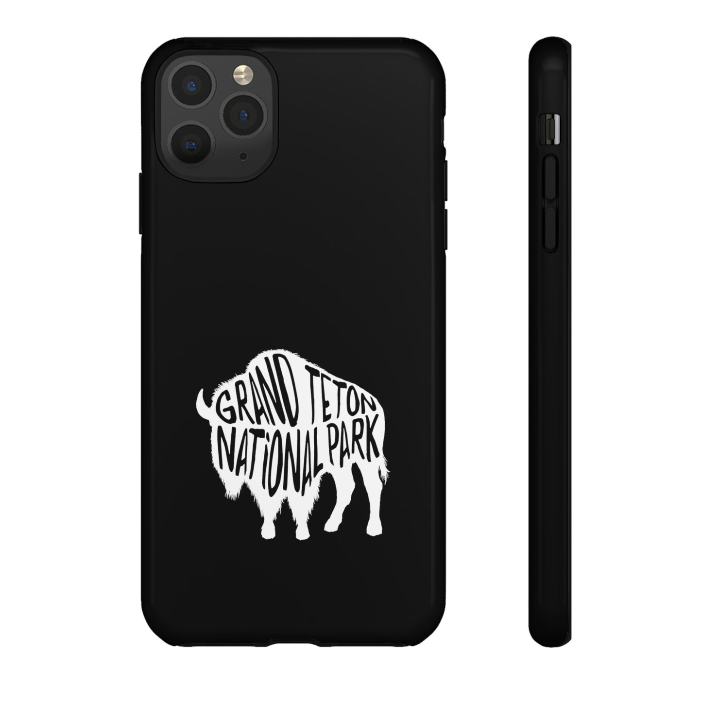 Grand Teton National Park Phone Case - Bison Design