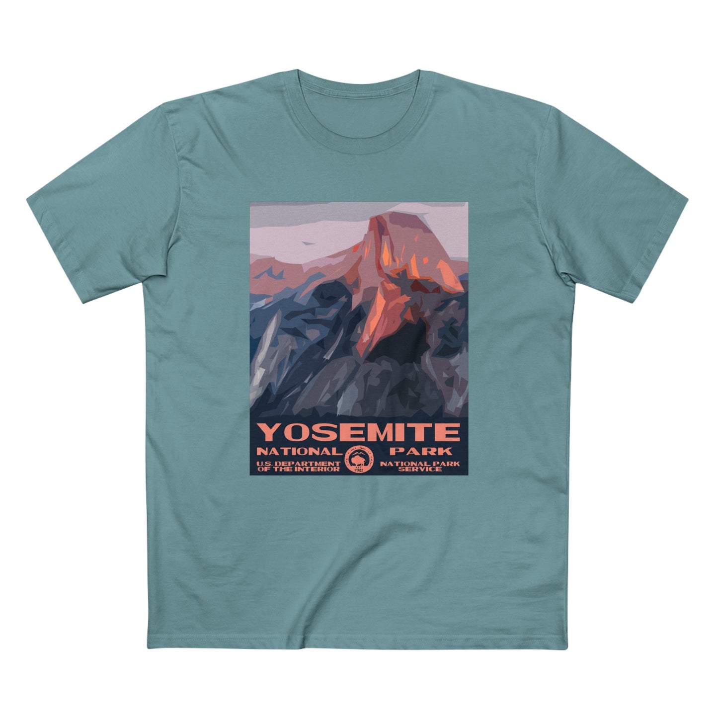 Yosemite National Park T-Shirt - WPA Poster Design