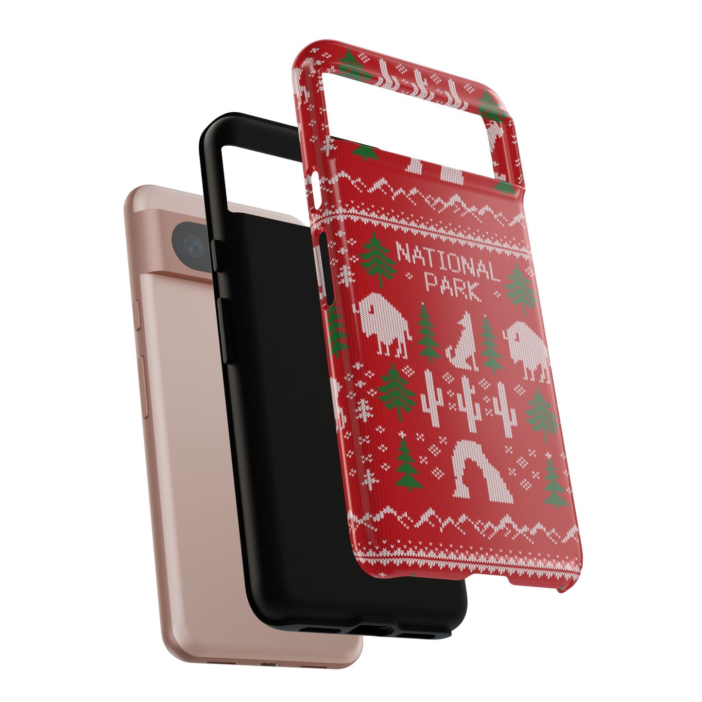 National Park Phone Case - Fair Isle Pattern