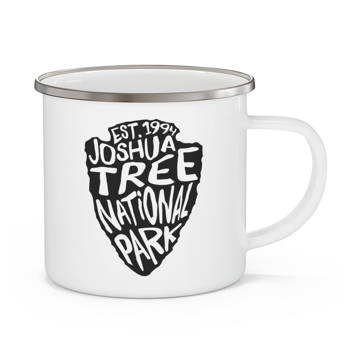 Joshua Tree National Park Enamel Camping Mug - Arrowhead