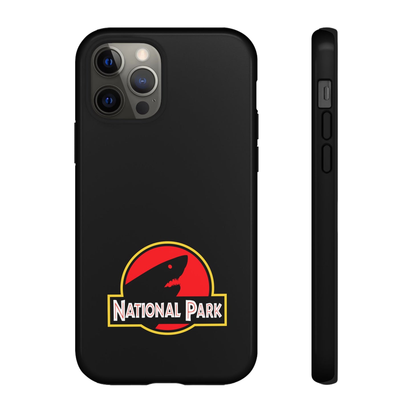 Shark National Park Phone Case - Parody Logo