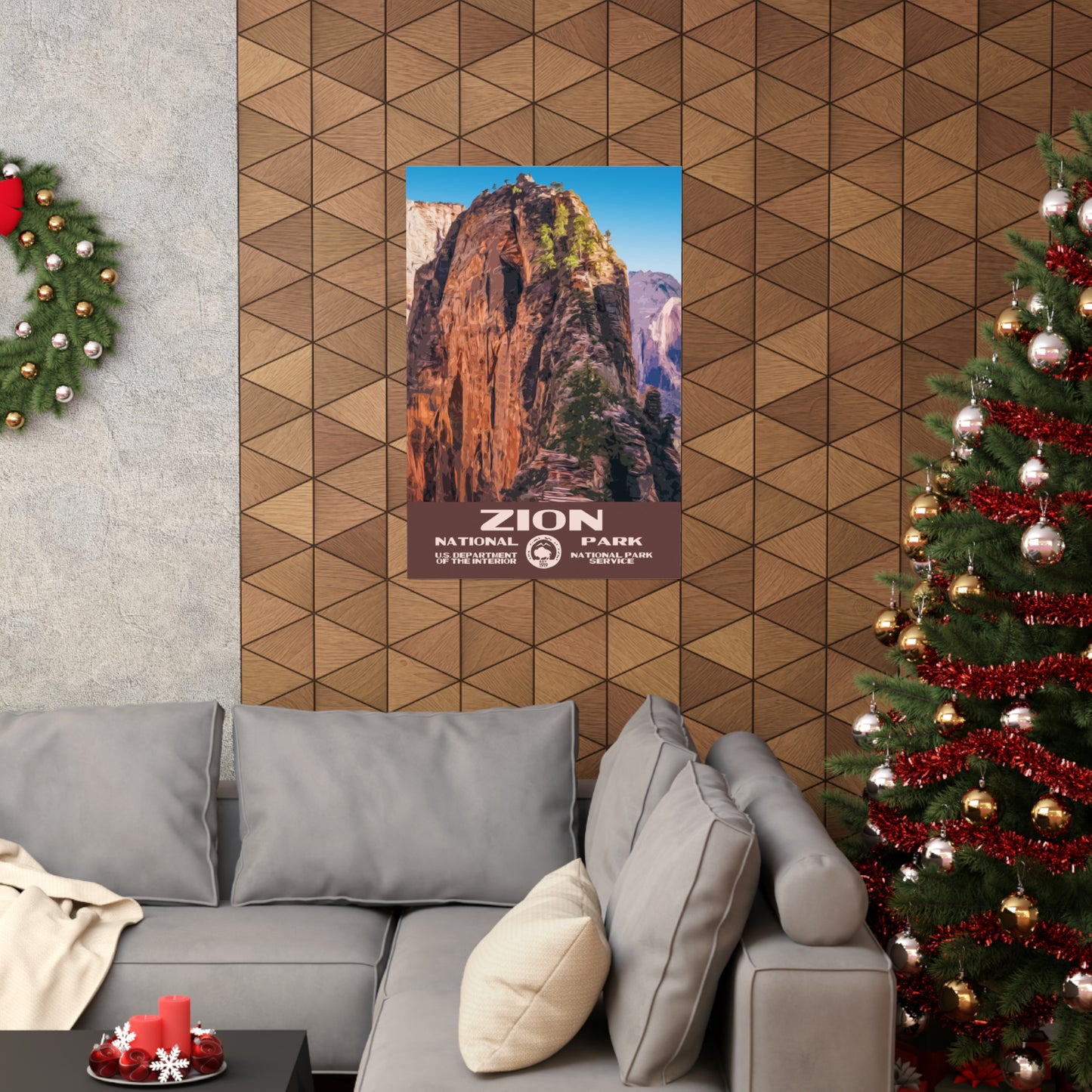 Zion National Park Poster