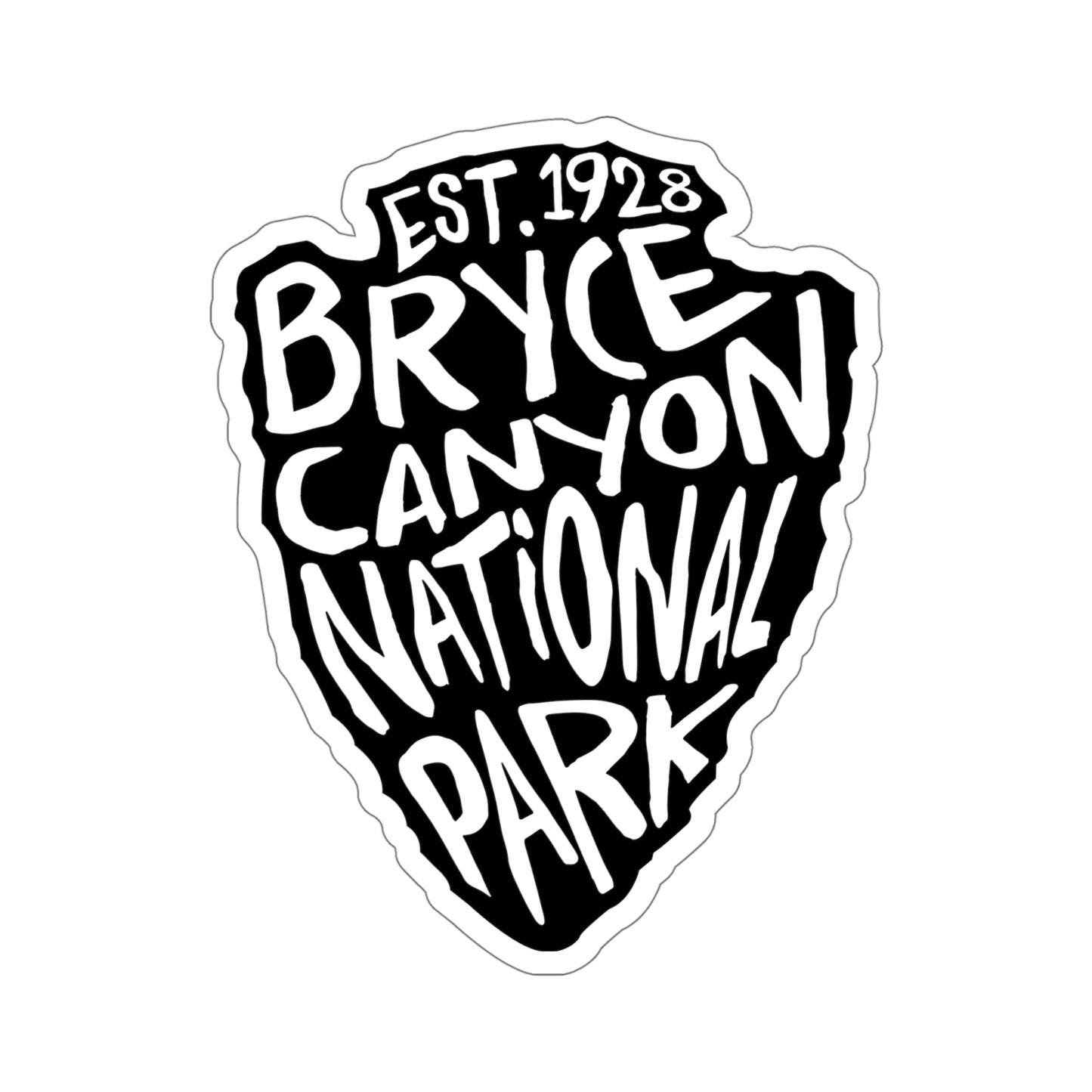 Bryce Canyon National Park Sticker - Arrow Head Design