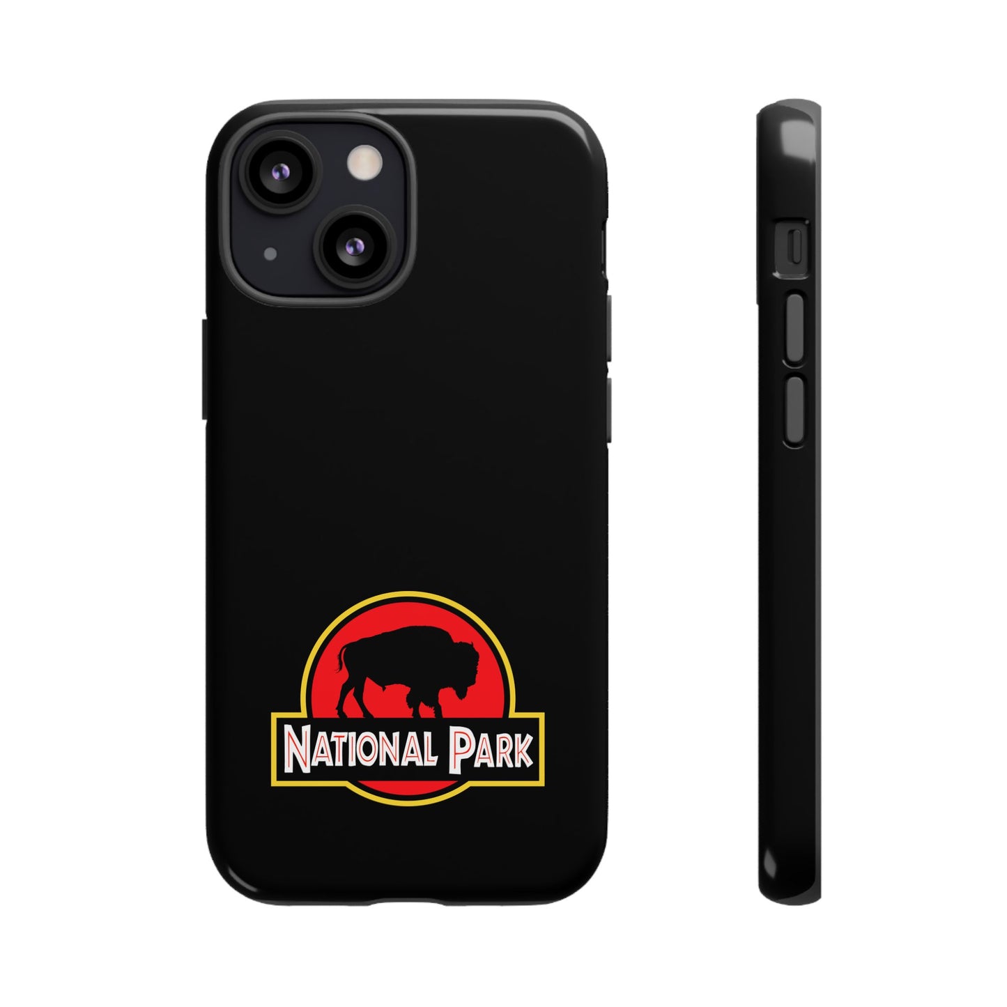 Bison National Park Phone Case - Parody Logo