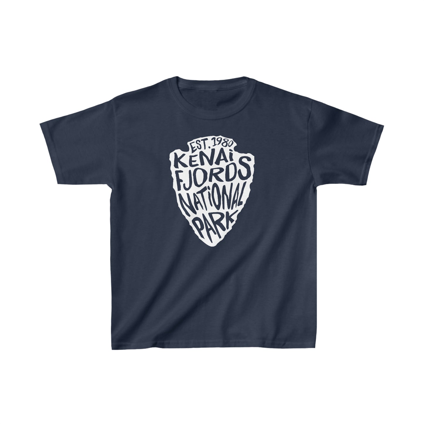 Kenai Fjords National Park Child T-Shirt - Arrowhead Design