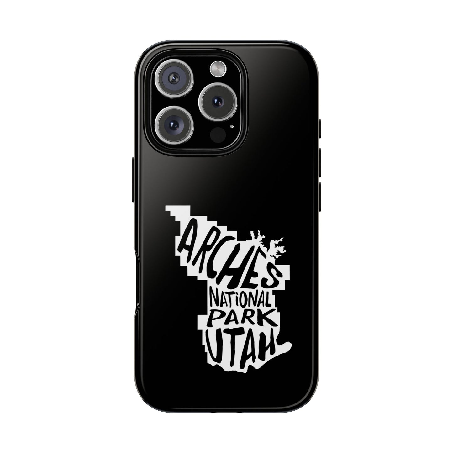 Arches National Park iPhone Case - Map Design