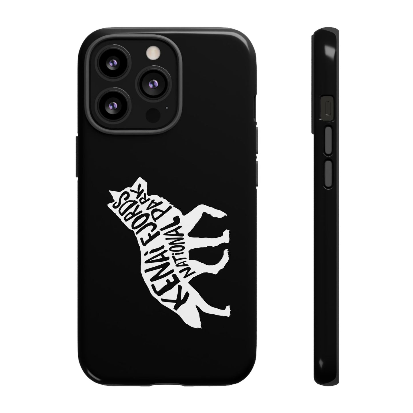 Kenai Fjords National Park Phone Case - Wolf Design