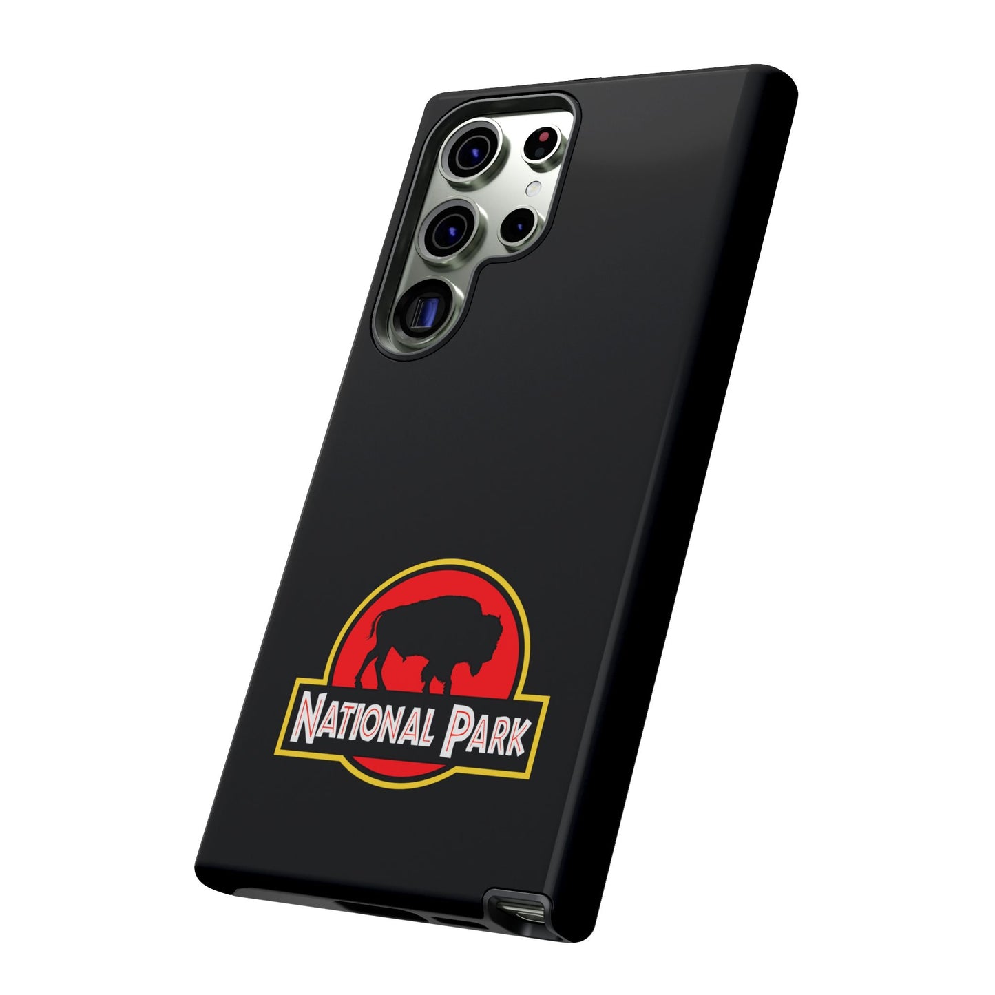 Bison National Park Phone Case - Parody Logo