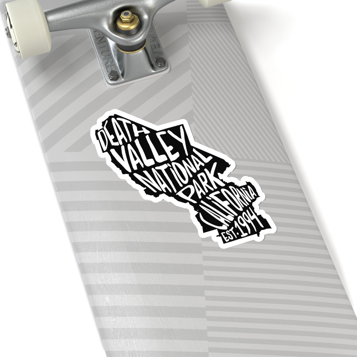Death Valley National Park Sticker - Map