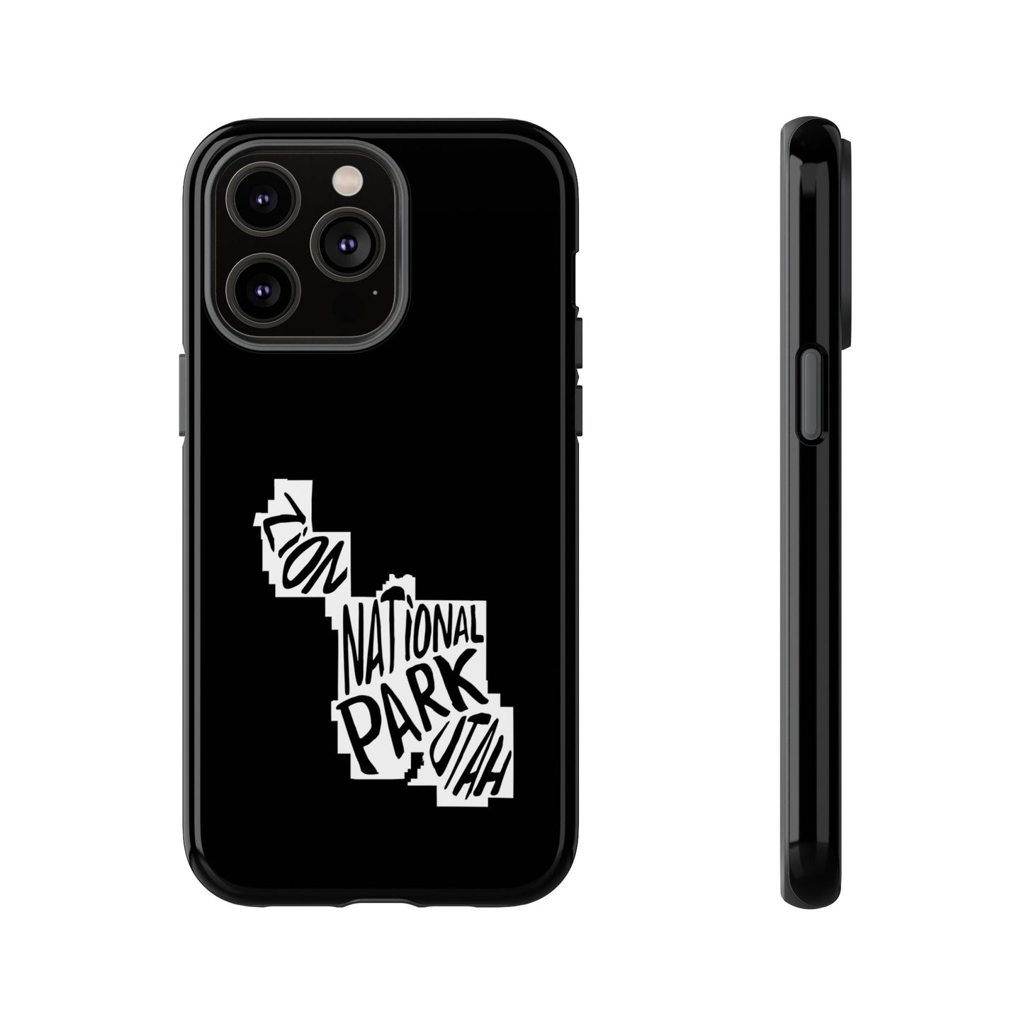 Zion National Park Phone Case - Map Design