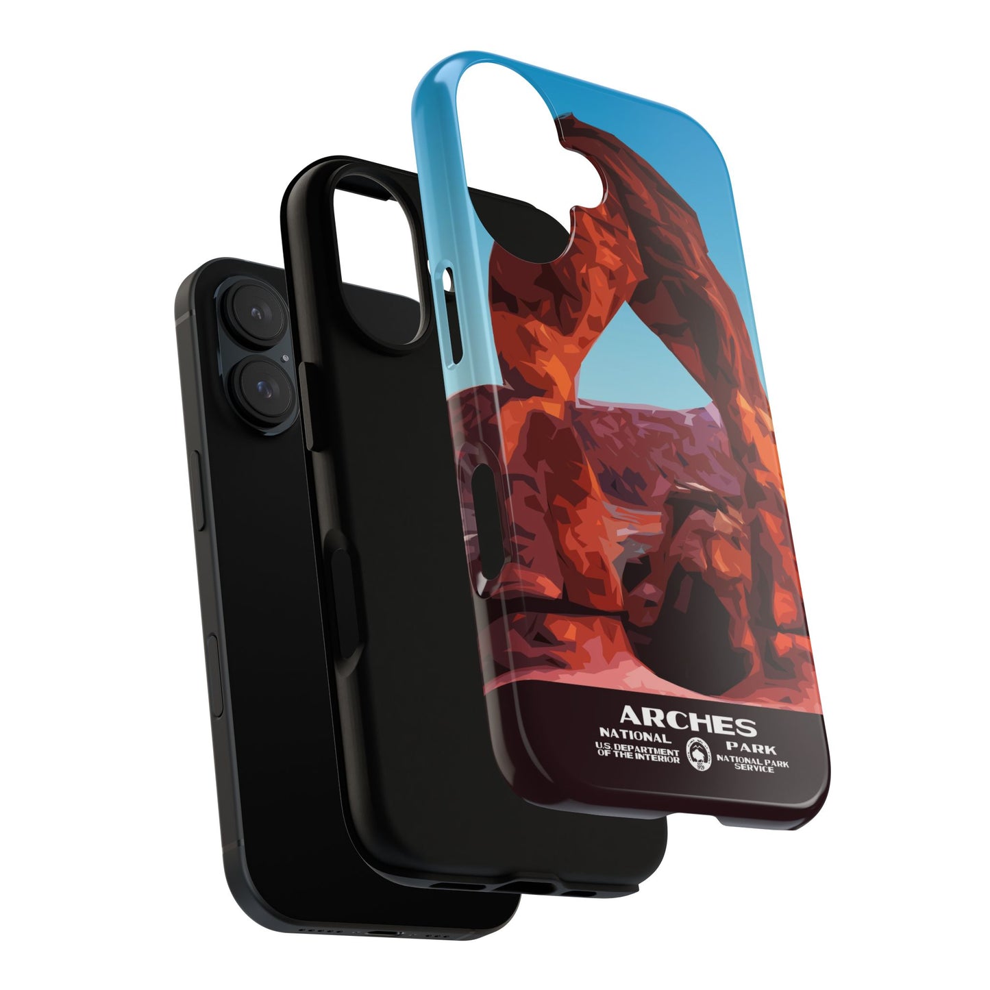 Arches National Park Phone Case - WPA Style