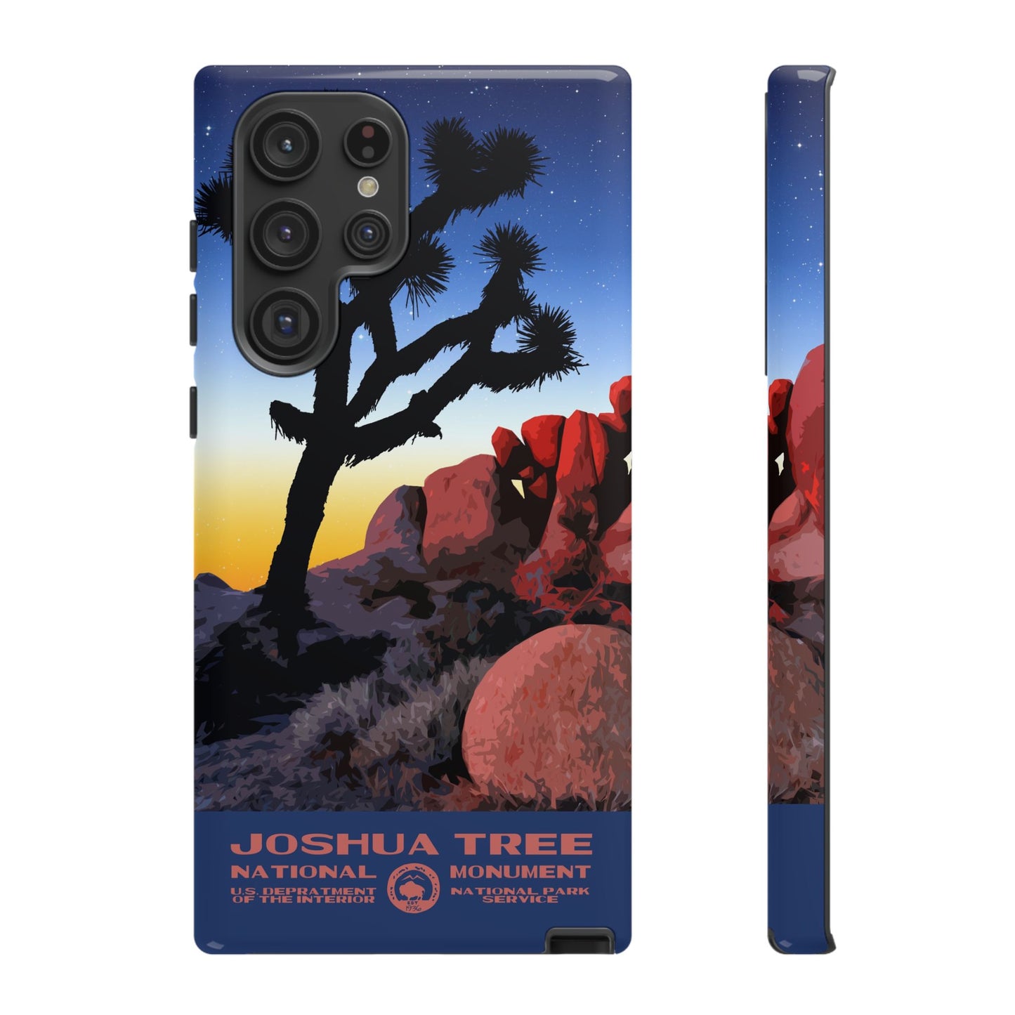 Joshua Tree National Park iPhone Case - Night