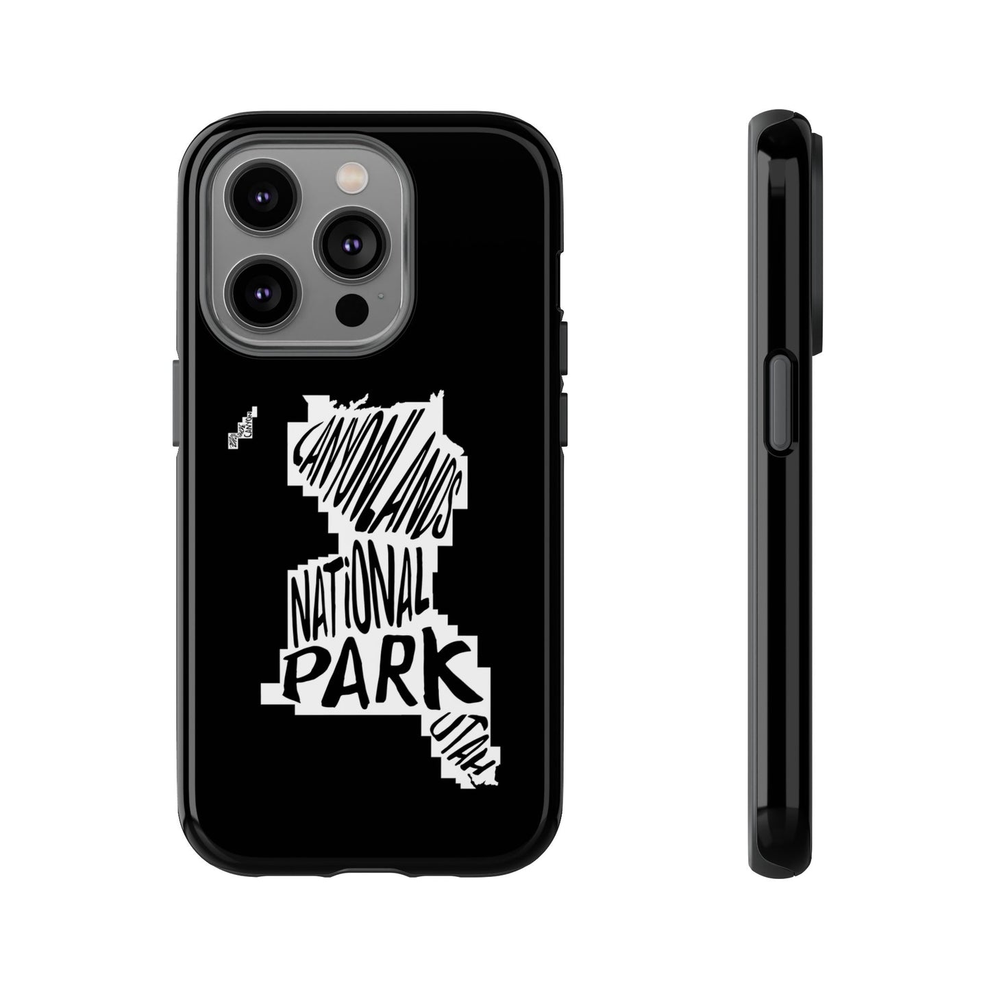 Canyonlands National Park Phone Case - Map Design