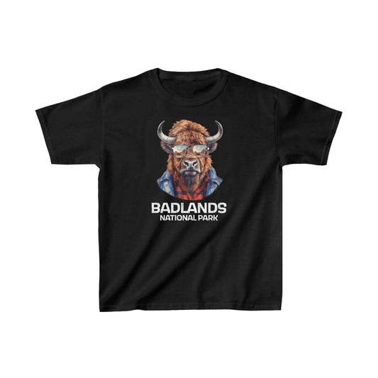 Badlands National Park Child T-Shirt - Cool Bison