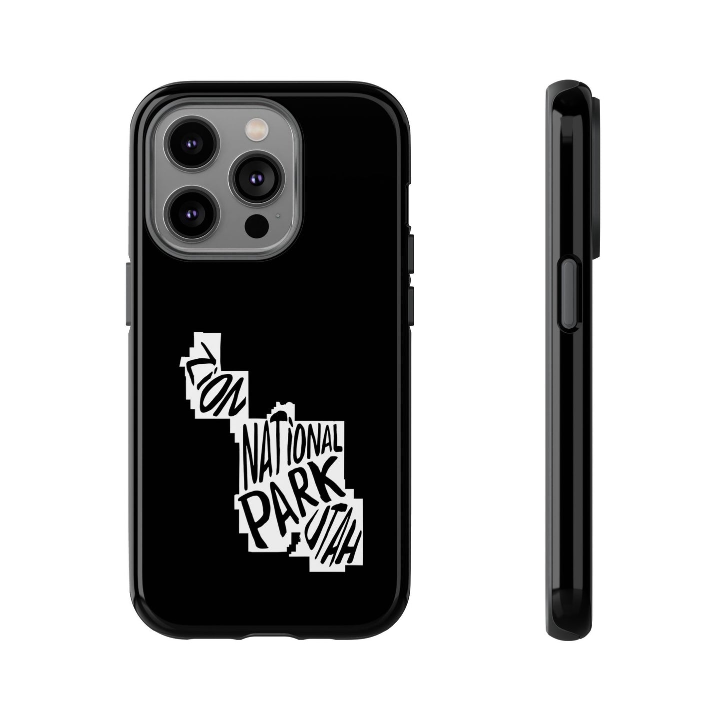 Zion National Park Phone Case - Map Design