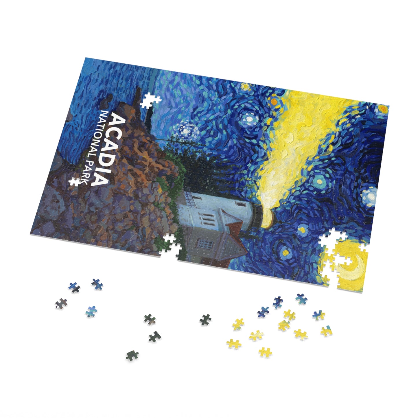 Acadia National Park Jigsaw Puzzle - The Starry Night