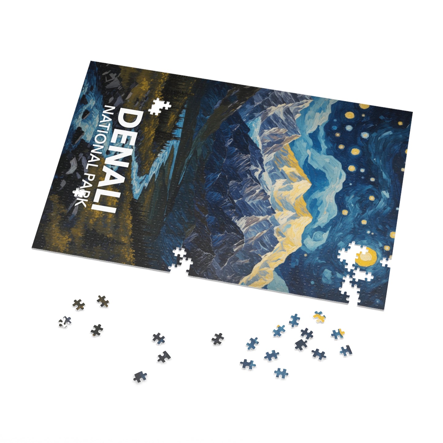 Denali National Park Jigsaw Puzzle - The Starry Night