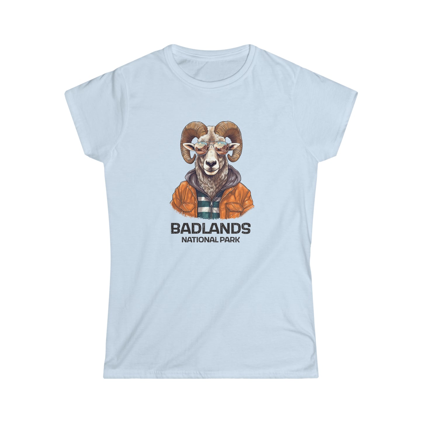 Badlands National Park Women's T-Shirt - Cool Bighorn Sheep