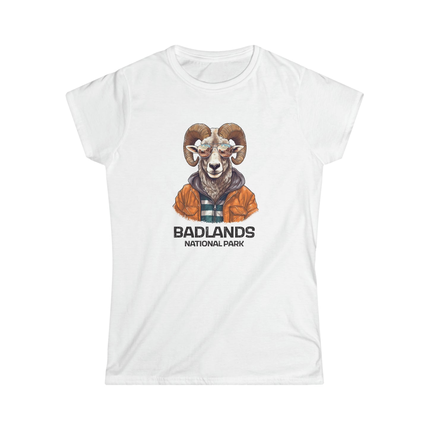 Badlands National Park Women's T-Shirt - Cool Bighorn Sheep