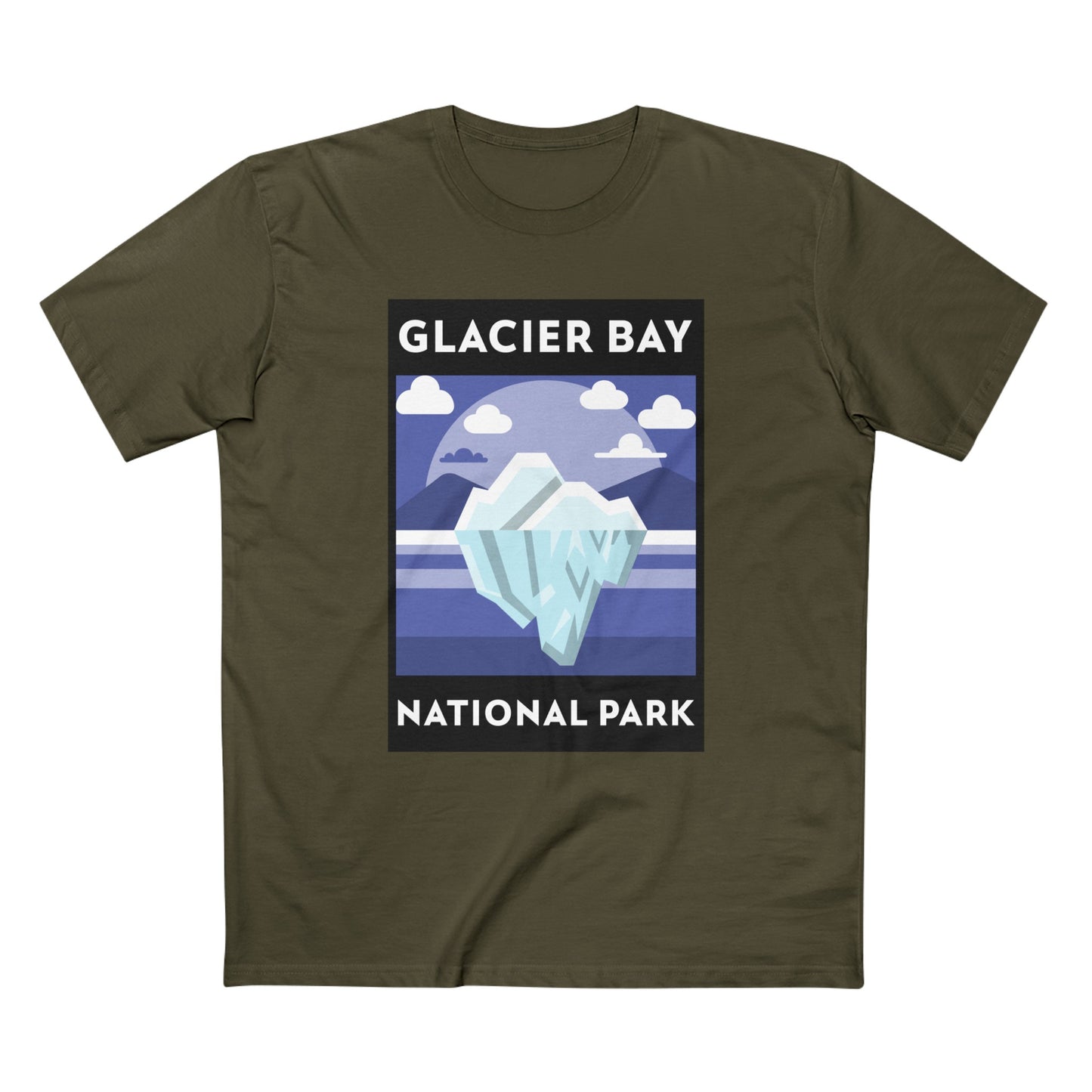 Glacier Bay National Park T-Shirt - Iceberg Poster