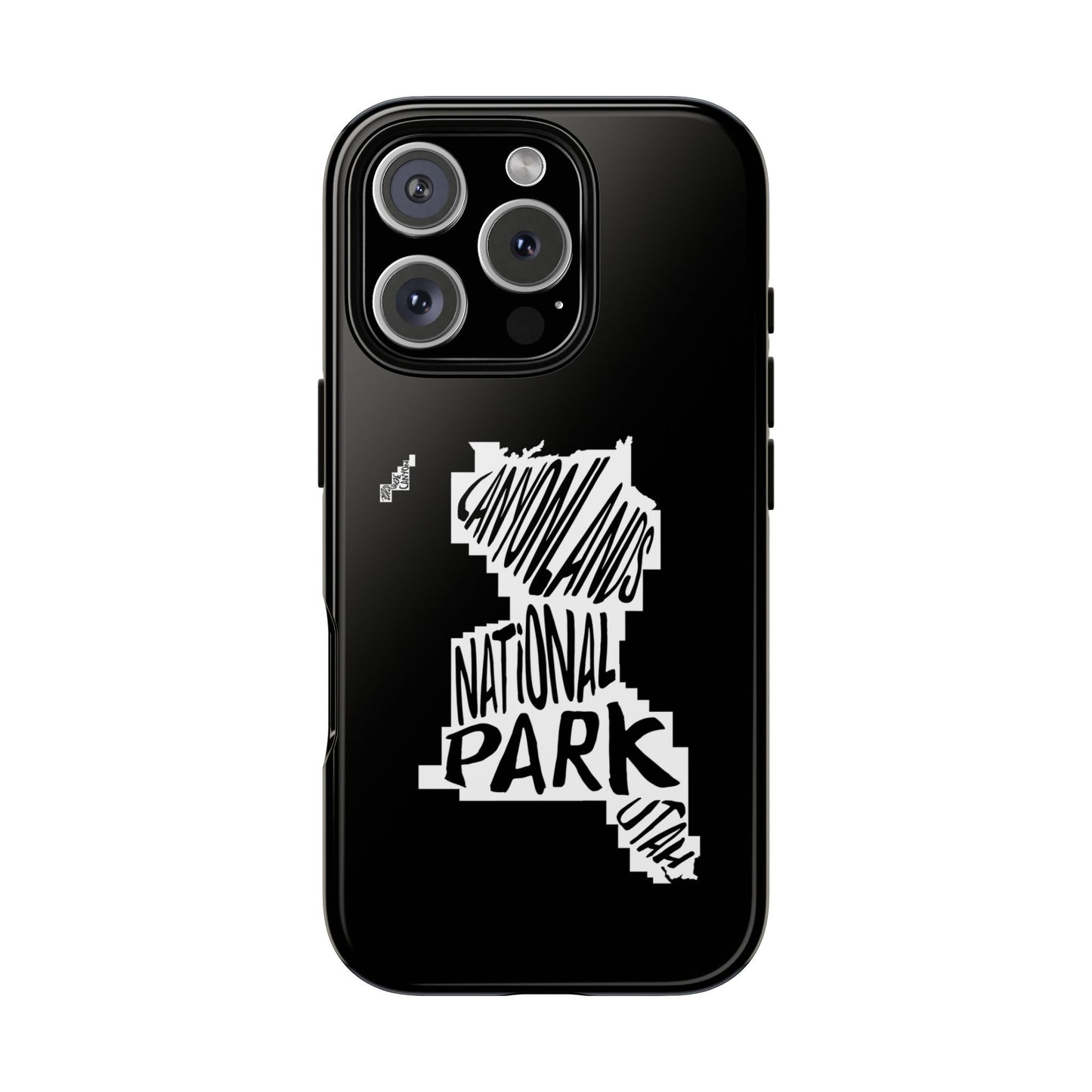 Canyonlands National Park Phone Case - Map Design