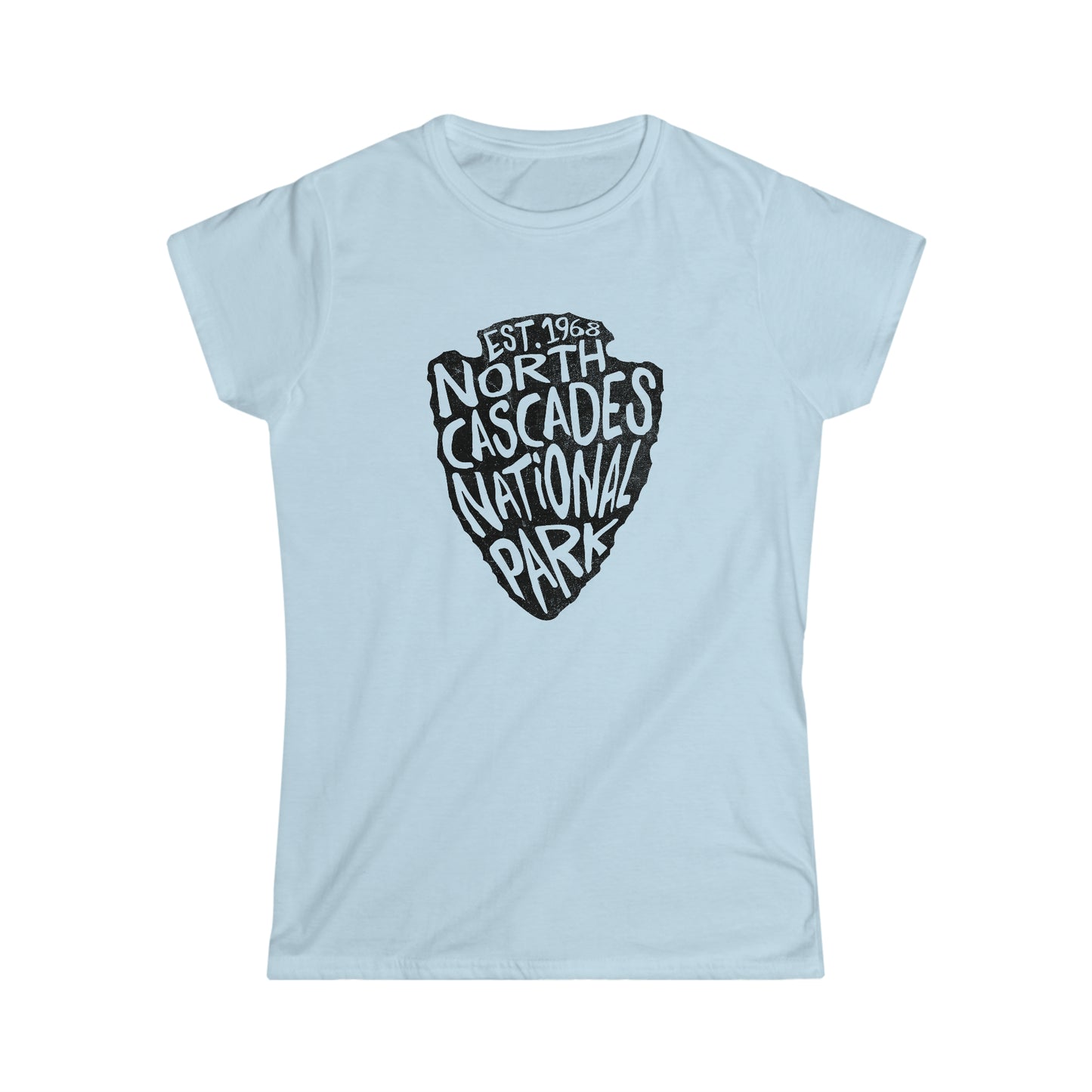 North Cascades National Park Women's T-Shirt - Arrowhead Design