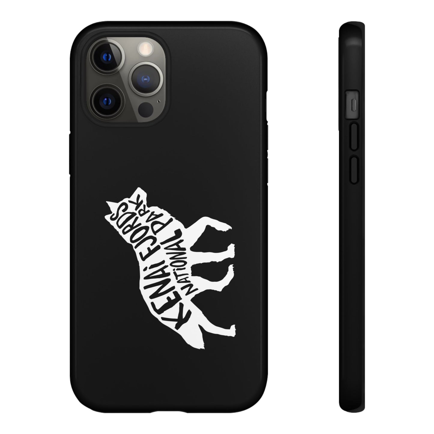 Kenai Fjords National Park Phone Case - Wolf Design