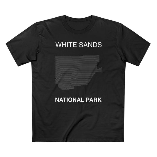 White Sands National Park T-Shirt Lines