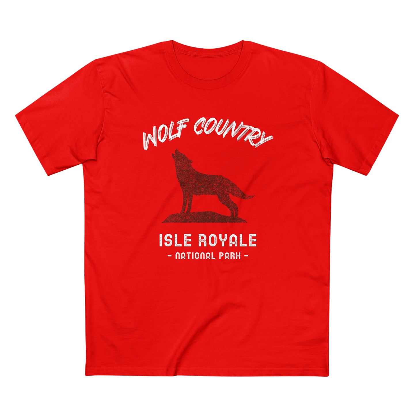 Isle Royale National Park T-Shirt - Wolf Country