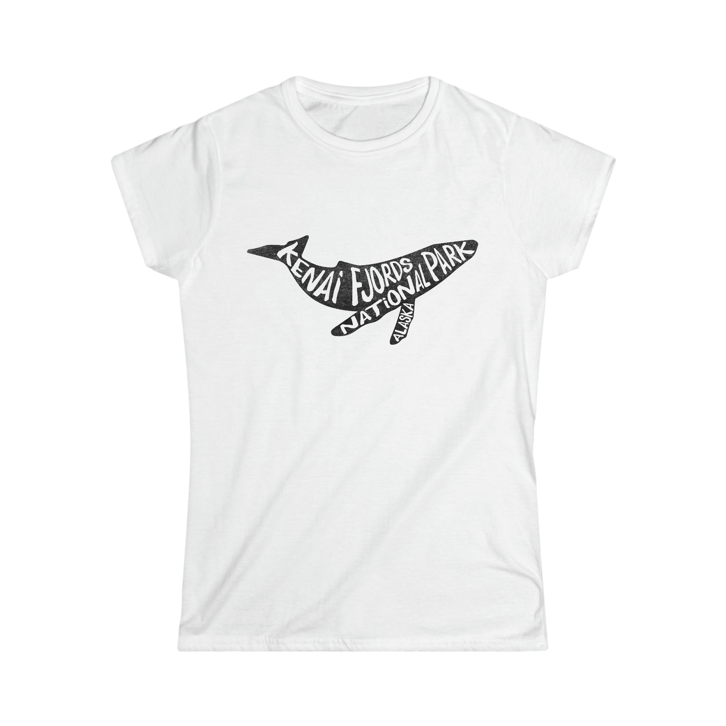 Kenai Fjords National Park Women's T-Shirt - Humpback Whale