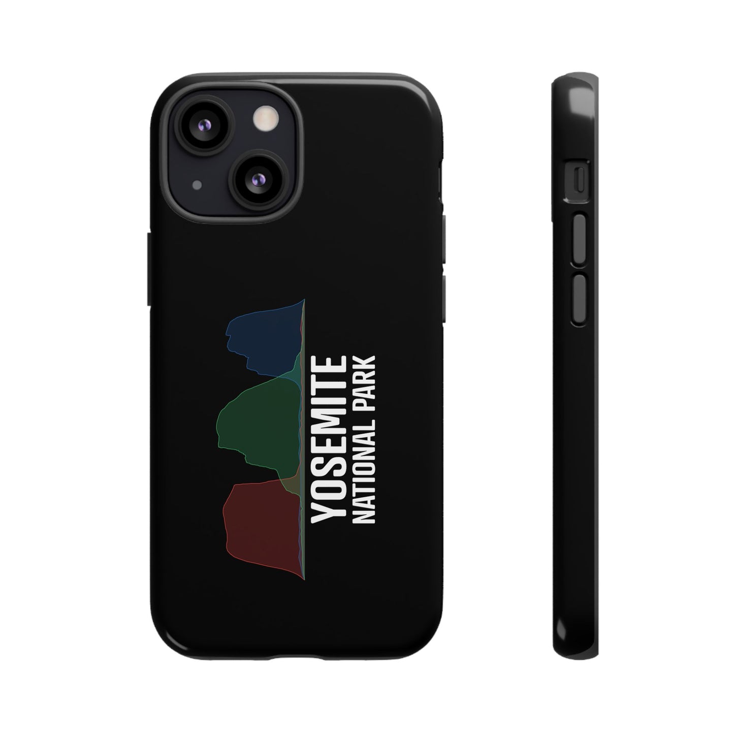 Yosemite National Park Phone Case - Histogram Design