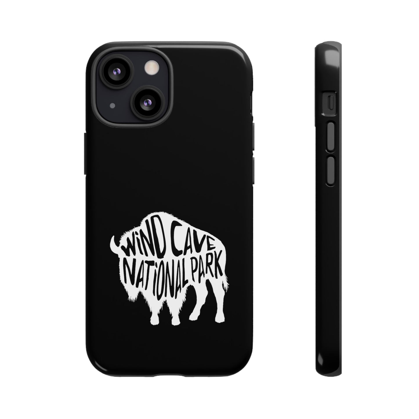 Wind Cave National Park Phone Case - Bison Design