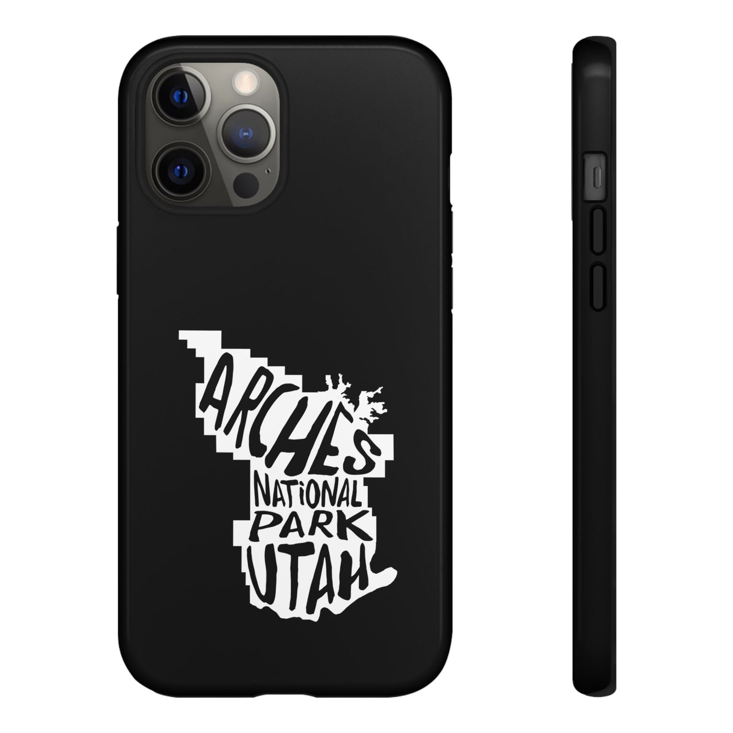 Arches National Park iPhone Case - Map Design