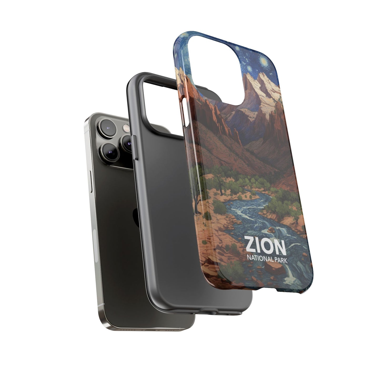 Zion National Park Phone Case - Starry Night